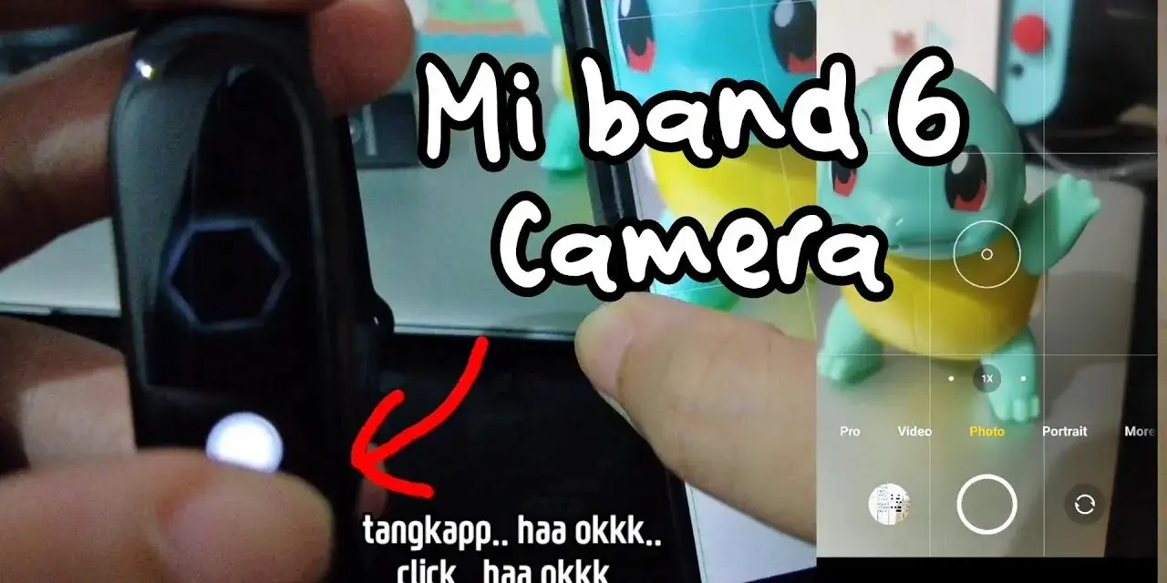 Jak włączyć aparat w Mi Band 6 i zdalnie robić zdjęcia?