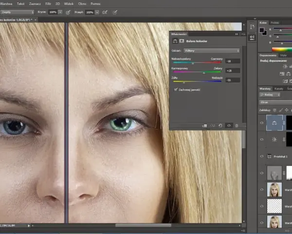 Jak zmienić kolor włosów w Photoshopie i uzyskać naturalny efekt
