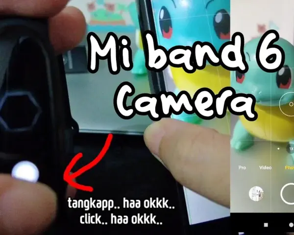 Jak włączyć aparat w Mi Band 6 i zdalnie robić zdjęcia?